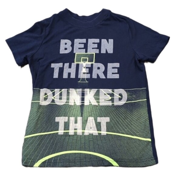 3/$20 Xersion Neon Basketball Tshirt Been There Dunked That Gym Court Sports Top - Picture 1 of 8